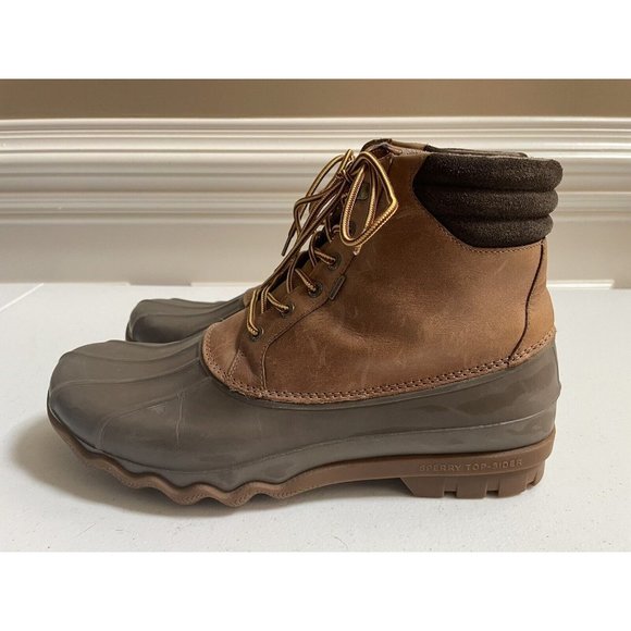 Sperry Top-Sider Men's Avenue Duck Boot Tan/Brown 13 - STS12126 - Picture 2 of 7